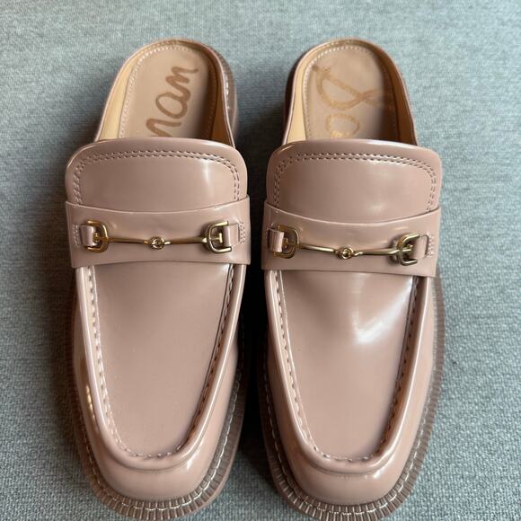 Sam Edelman Women's Lennon Mule Slip -on Plataform Maple Sugar Women's 9.5 - Picture 4 of 11